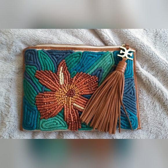 Sam Edelman Handbags - Sam Edelman Clutch with tassel